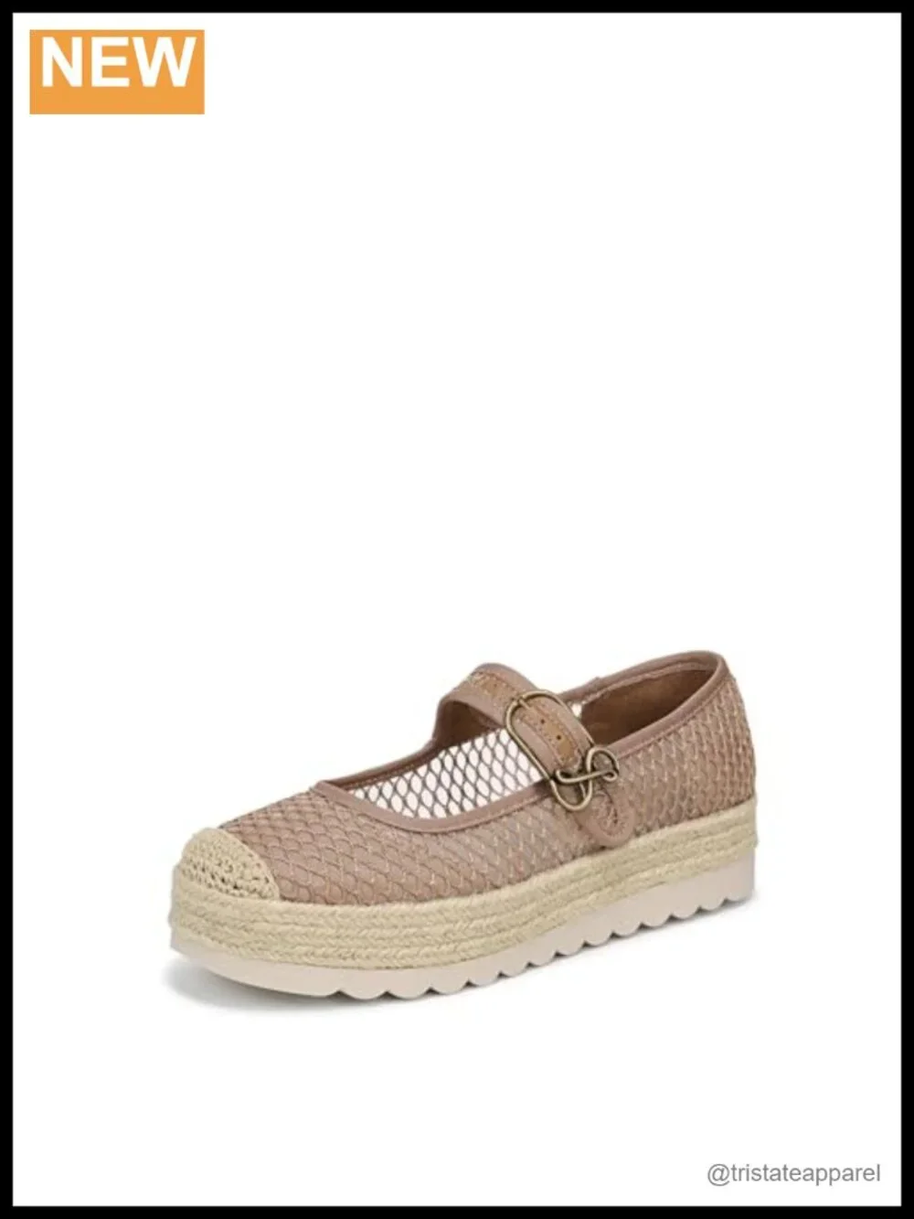 Women's Mary Jane Flats with Buckle Closure - Sam & Libby